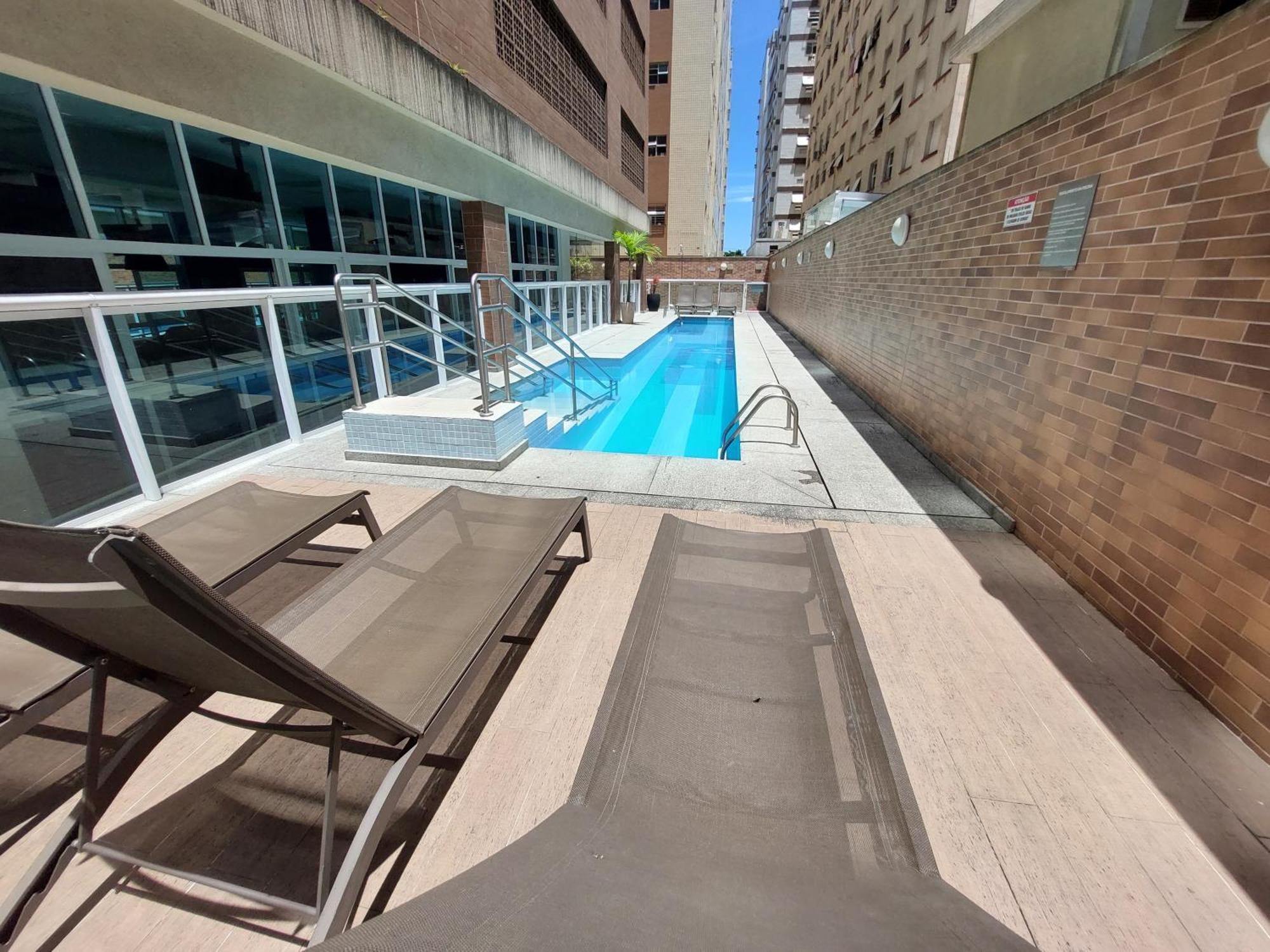 Book Santos Estanconfor 905 Charmoso Ap Executivo Quadra Praia Εξωτερικό φωτογραφία